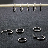 Hinged Ear Piercing Nose Rings Hoop - AKAK BODYJEWELRY - ear - tunnel