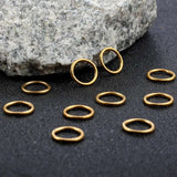 Hinged Ear Piercing Nose Rings Hoop - AKAK BODYJEWELRY - ear - tunnel