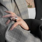 Iron Embrace Knuckle Ring - AKAK BODYJEWELRY - ear - tunnel