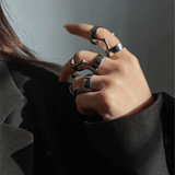 Iron Embrace Knuckle Ring - AKAK BODYJEWELRY - ear - tunnel