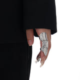 Mecha Armor Knuckle Ring - AKAK BODYJEWELRY - ear - tunnel