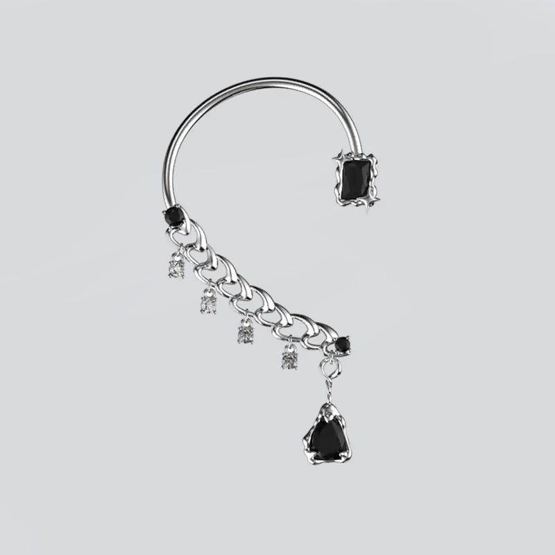 Midnight Orbit Ear Cuff - AKAK BODYJEWELRY - ear - tunnel