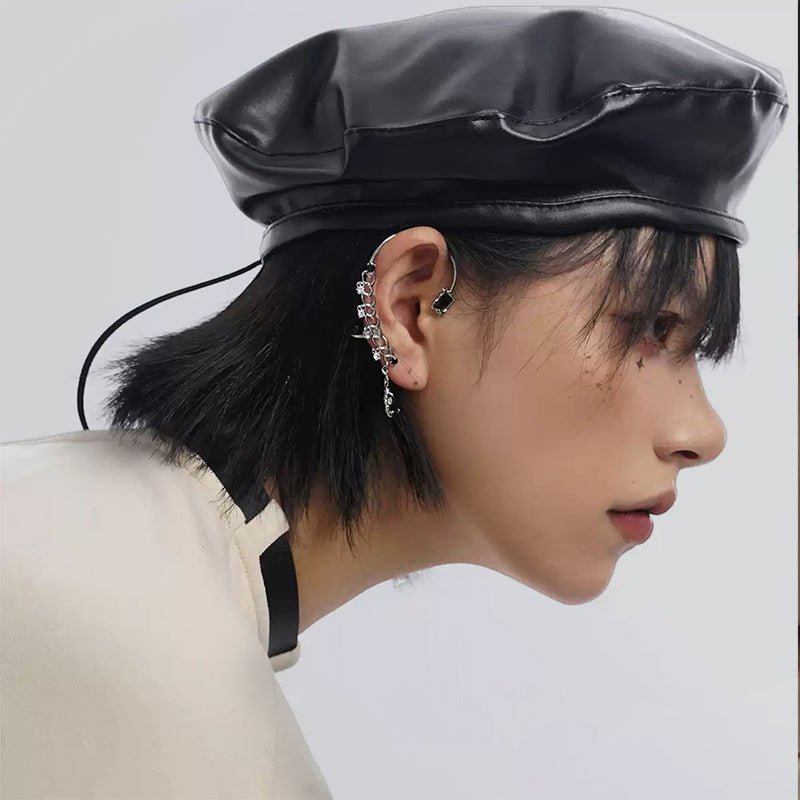 Midnight Orbit Ear Cuff - AKAK BODYJEWELRY - ear - tunnel