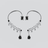 Midnight Orbit Ear Cuff - AKAK BODYJEWELRY - ear - tunnel