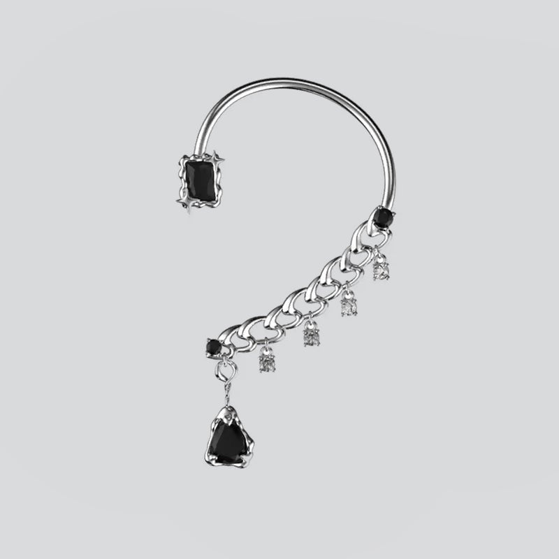 Midnight Orbit Ear Cuff - AKAK BODYJEWELRY - ear - tunnel