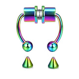 Non - Piercing Magnetic Nose Piercing - AKAK BODYJEWELRY - ear - tunnel