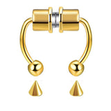 Non - Piercing Magnetic Nose Piercing - AKAK BODYJEWELRY - ear - tunnel