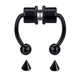 Non - Piercing Magnetic Nose Piercing - AKAK BODYJEWELRY - ear - tunnel