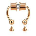Non - Piercing Magnetic Nose Piercing - AKAK BODYJEWELRY - ear - tunnel