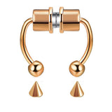 Non - Piercing Magnetic Nose Piercing - AKAK BODYJEWELRY - ear - tunnel