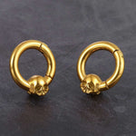 Oblivion Circle Ear Weights - AKAK BODYJEWELRY - ear - tunnel