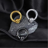 Oblivion Circle Ear Weights - AKAK BODYJEWELRY - ear - tunnel