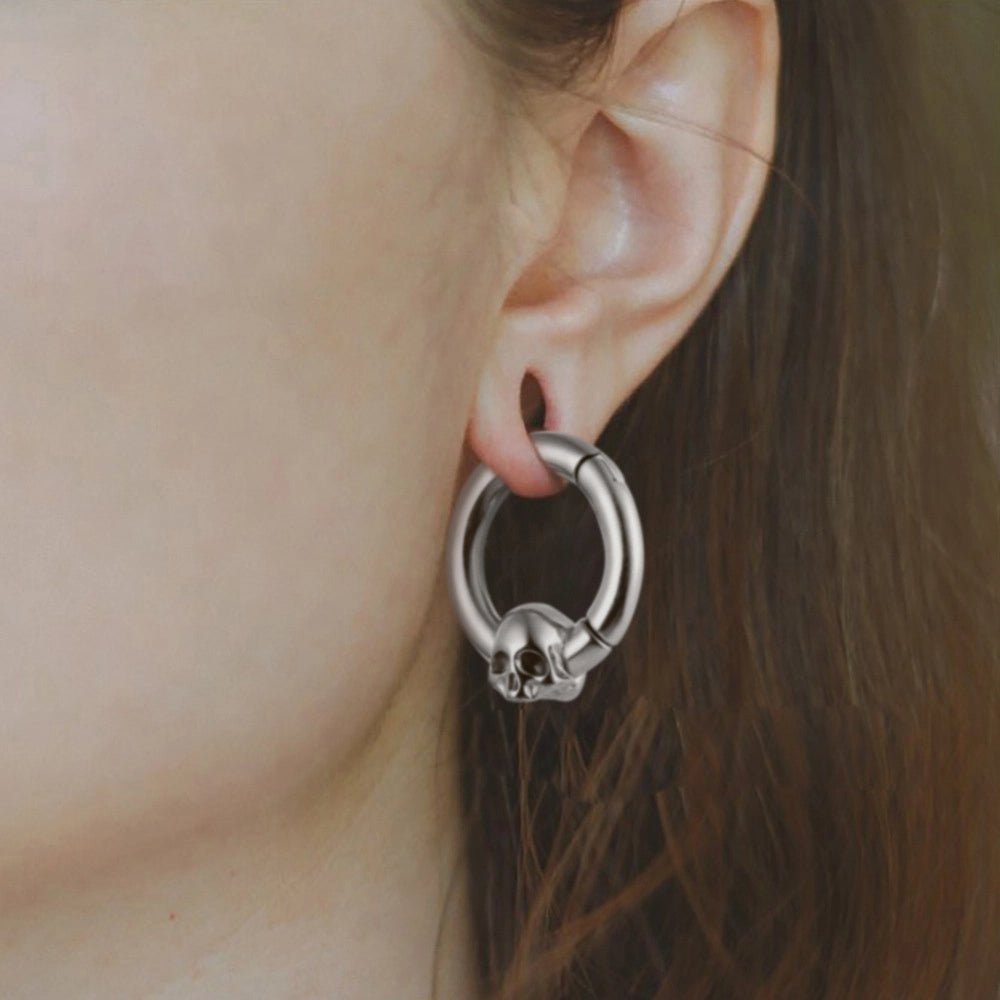 Oblivion Circle Ear Weights - AKAK BODYJEWELRY - ear - tunnel
