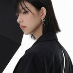 Orbit Platinum Lip Cuff - AKAK BODYJEWELRY - ear - tunnel