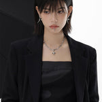 Orbit Platinum Lip Cuff - AKAK BODYJEWELRY - ear - tunnel