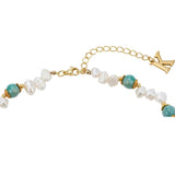 Pearl Serenity Chain Necklace - AKAK BODYJEWELRY - ear - tunnel