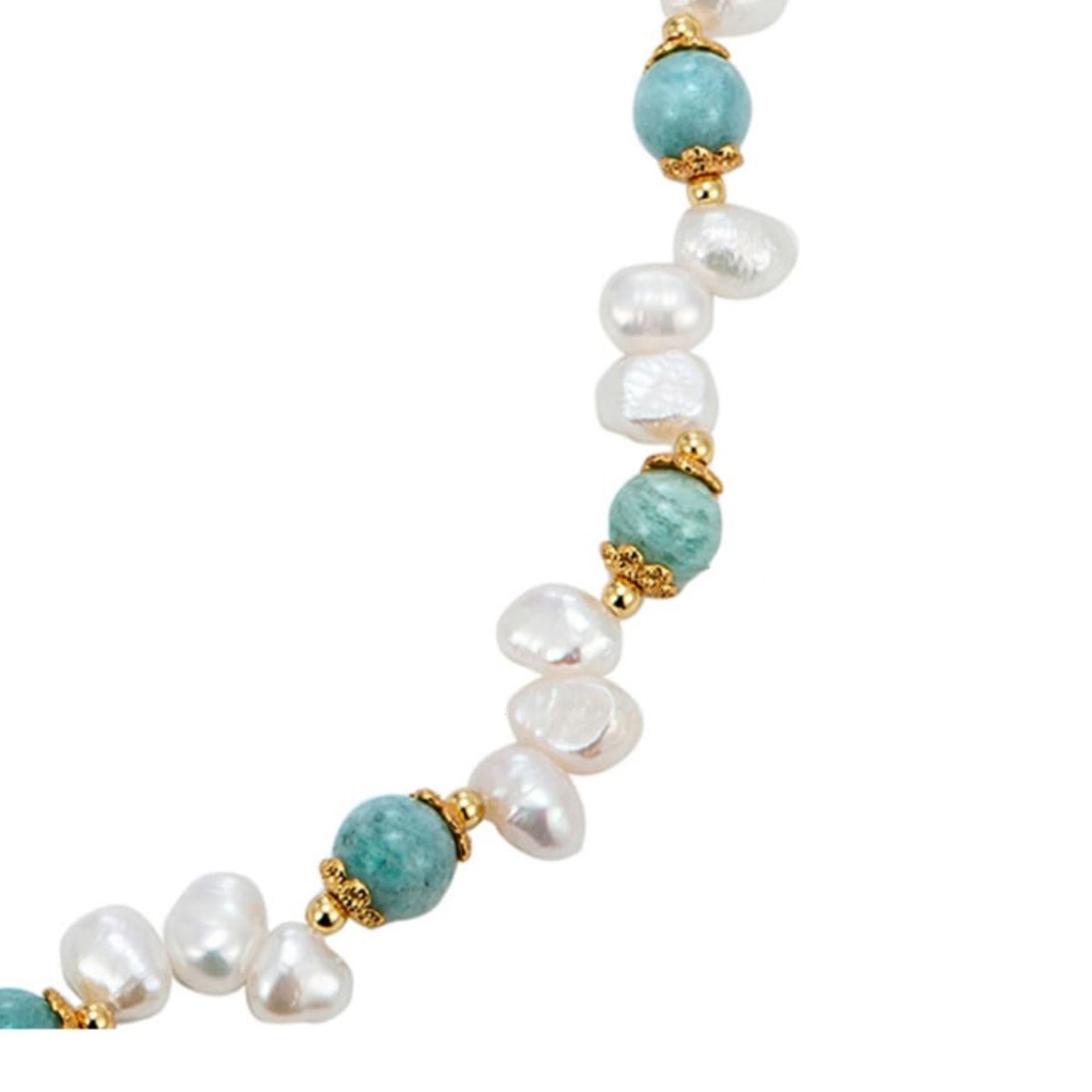 Pearl Serenity Chain Necklace - AKAK BODYJEWELRY - ear - tunnel