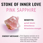 Pink Sapphire S925 Silver Stars Shining Tunnel (2Pcs) - AKAK BODYJEWELRY - ear - tunnel