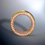 Pink Sapphire S925 Silver Stars Shining Tunnel (2Pcs) - AKAK BODYJEWELRY - ear - tunnel