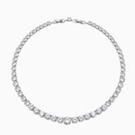 Prism Luxe Gradient Zirconia Chain Necklace - AKAK BODYJEWELRY - ear - tunnel