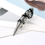 Revenant Skull Knuckle Ring - AKAK BODYJEWELRY - ear - tunnel