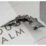 Revenant Skull Knuckle Ring - AKAK BODYJEWELRY - ear - tunnel