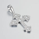 Reverse - Set D Color Moissanite Chain Necklace - AKAK BODYJEWELRY - ear - tunnel