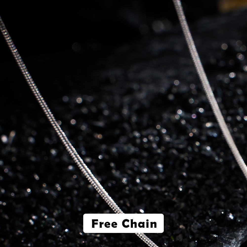 Reverse - Set D Color Moissanite Chain Necklace - AKAK BODYJEWELRY - ear - tunnel