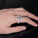 S925 Celestial Trail Ring - AKAK BODYJEWELRY - ear - tunnel