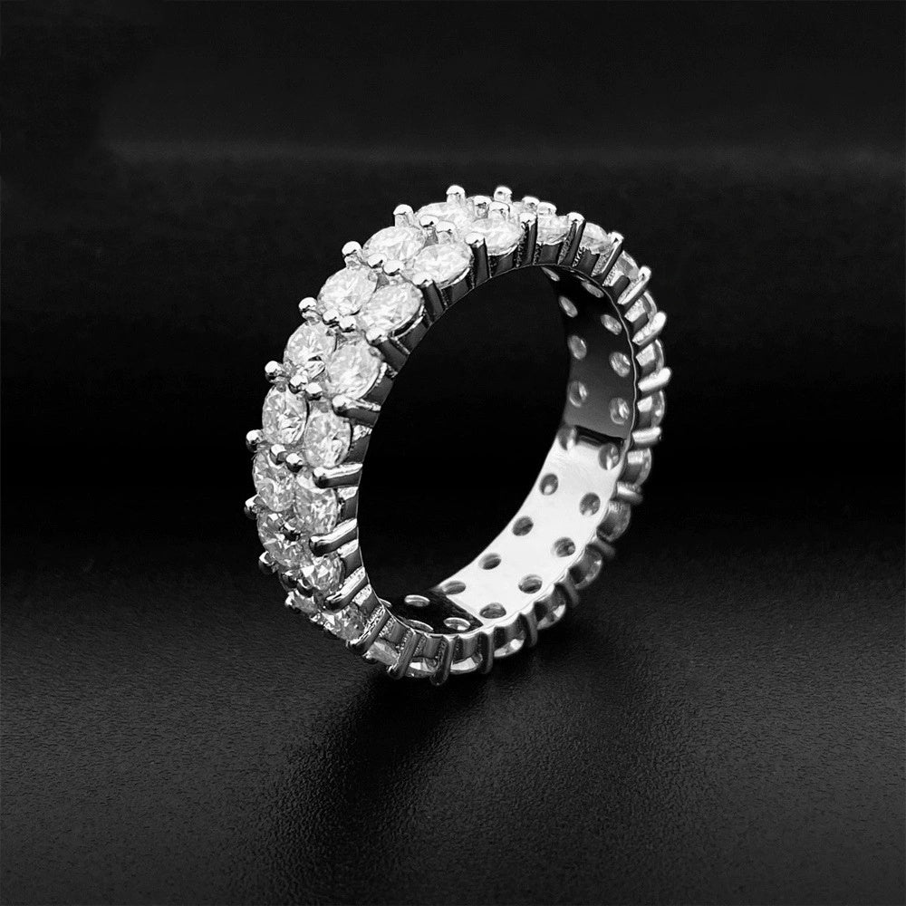 S925 Eterna Duo Ring - AKAK BODYJEWELRY - ear - tunnel