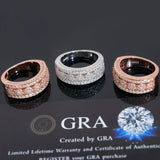 S925 Moissanite Architect Ring - AKAK BODYJEWELRY - ear - tunnel