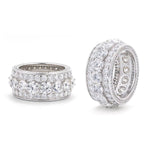 S925 Moissanite Band Ring - AKAK BODYJEWELRY - ear - tunnel