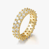 S925 Moissanite Blitzcore Ring - AKAK BODYJEWELRY - ear - tunnel