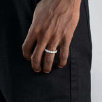 S925 Moissanite Clawset Ring - AKAK BODYJEWELRY - ear - tunnel