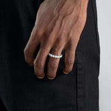 S925 Moissanite Clawset Ring - AKAK BODYJEWELRY - ear - tunnel