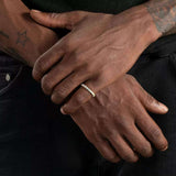 S925 Moissanite Glintline Ring - AKAK BODYJEWELRY - ear - tunnel