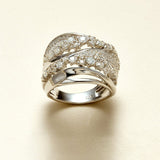 S925 Moissanite Royal Ring - AKAK BODYJEWELRY - ear - tunnel