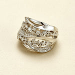 S925 Moissanite Royal Ring - AKAK BODYJEWELRY - ear - tunnel