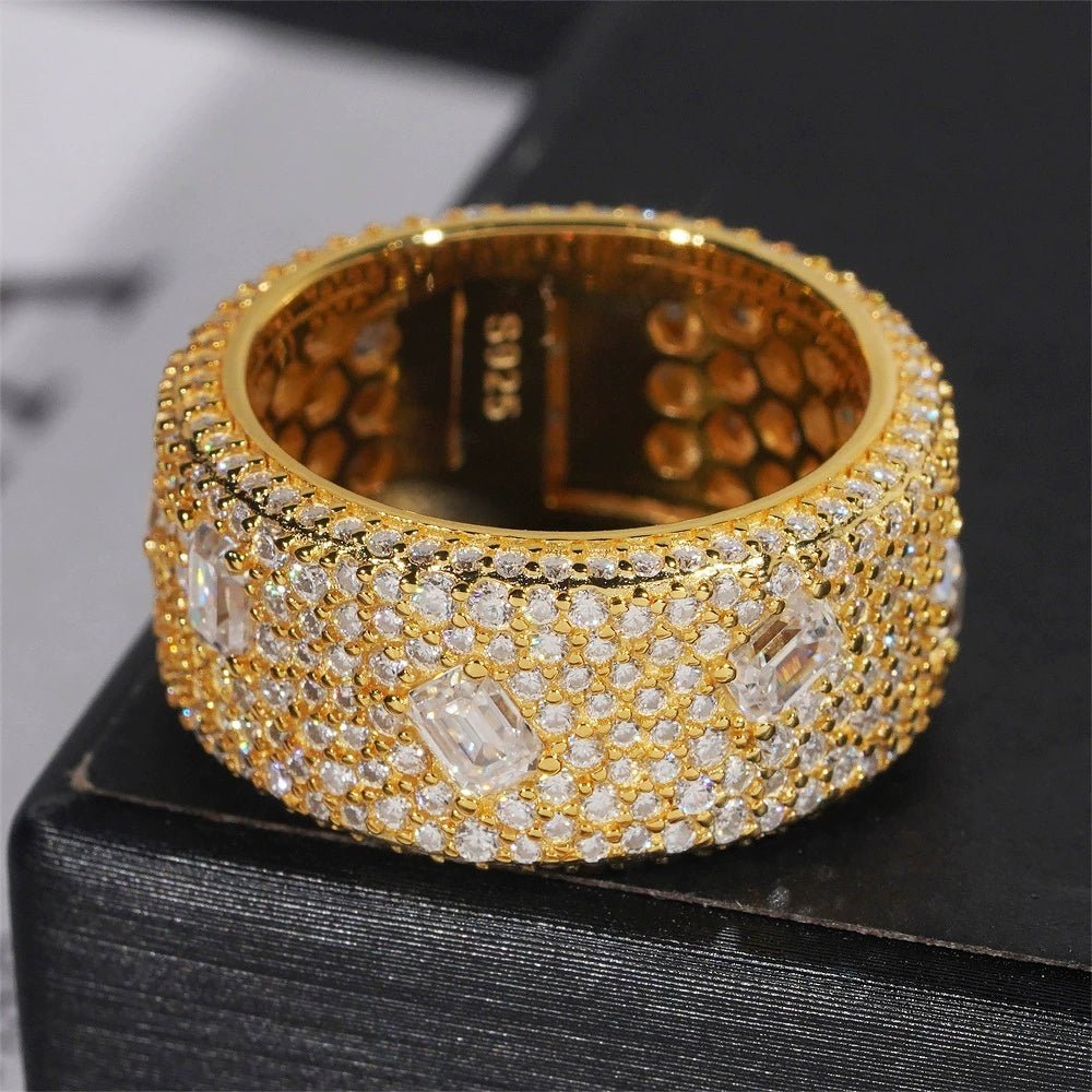 S925 Radiant Matrix Ring - AKAK BODYJEWELRY - ear - tunnel