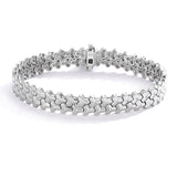 S925 Silver Dragon Scale Moissanite Bracelet - AKAK BODYJEWELRY - ear - tunnel