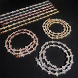 S925 Silver Moissanite Star - Link Necklace - AKAK BODYJEWELRY - ear - tunnel