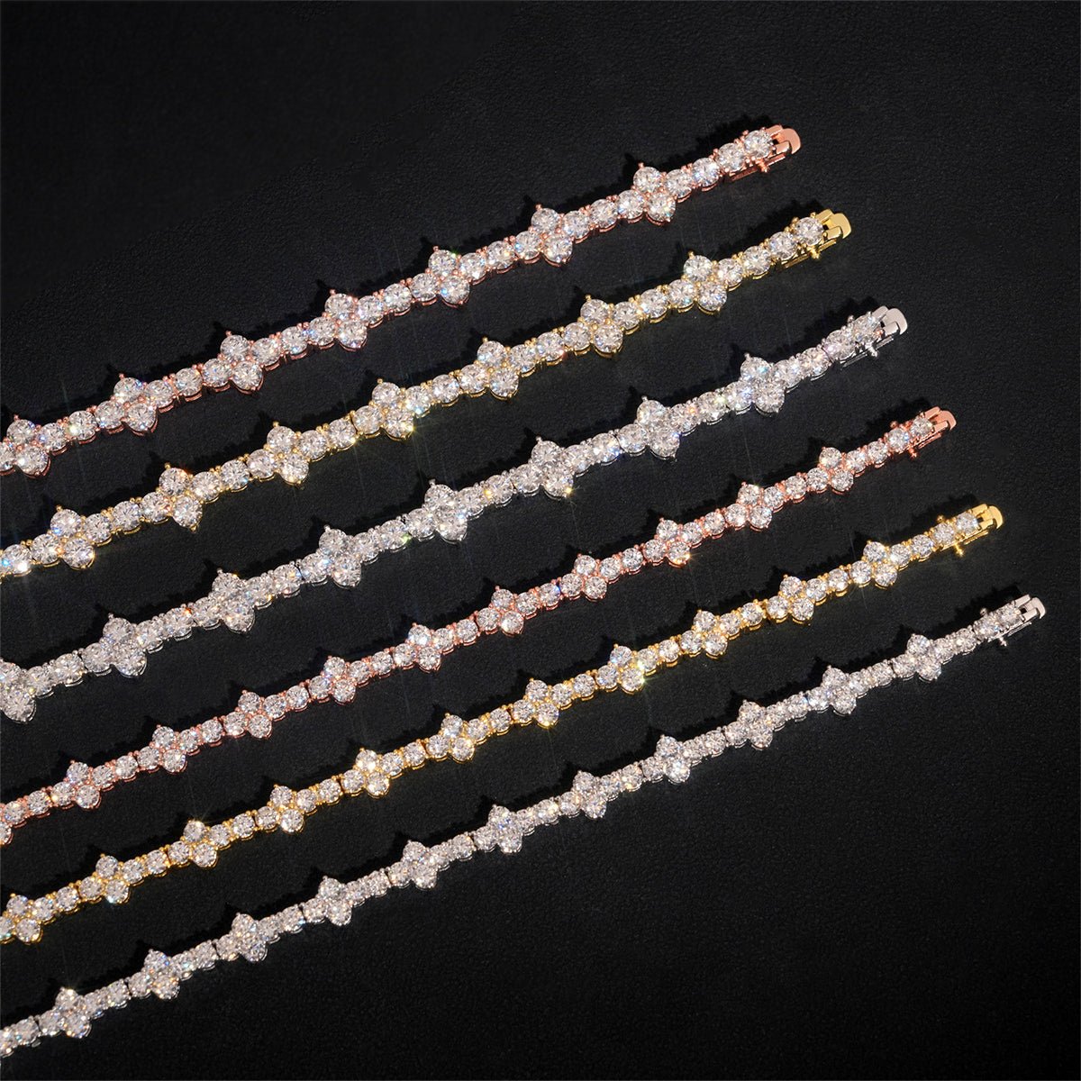 S925 Silver Moissanite Star - Link Necklace - AKAK BODYJEWELRY - ear - tunnel