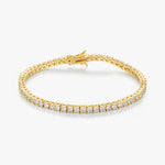 S925 Silver Moissanite Tennis Bracelet - AKAK BODYJEWELRY - ear - tunnel