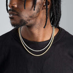 S925 Silver Moissanite Tennis Necklace - AKAK BODYJEWELRY - ear - tunnel