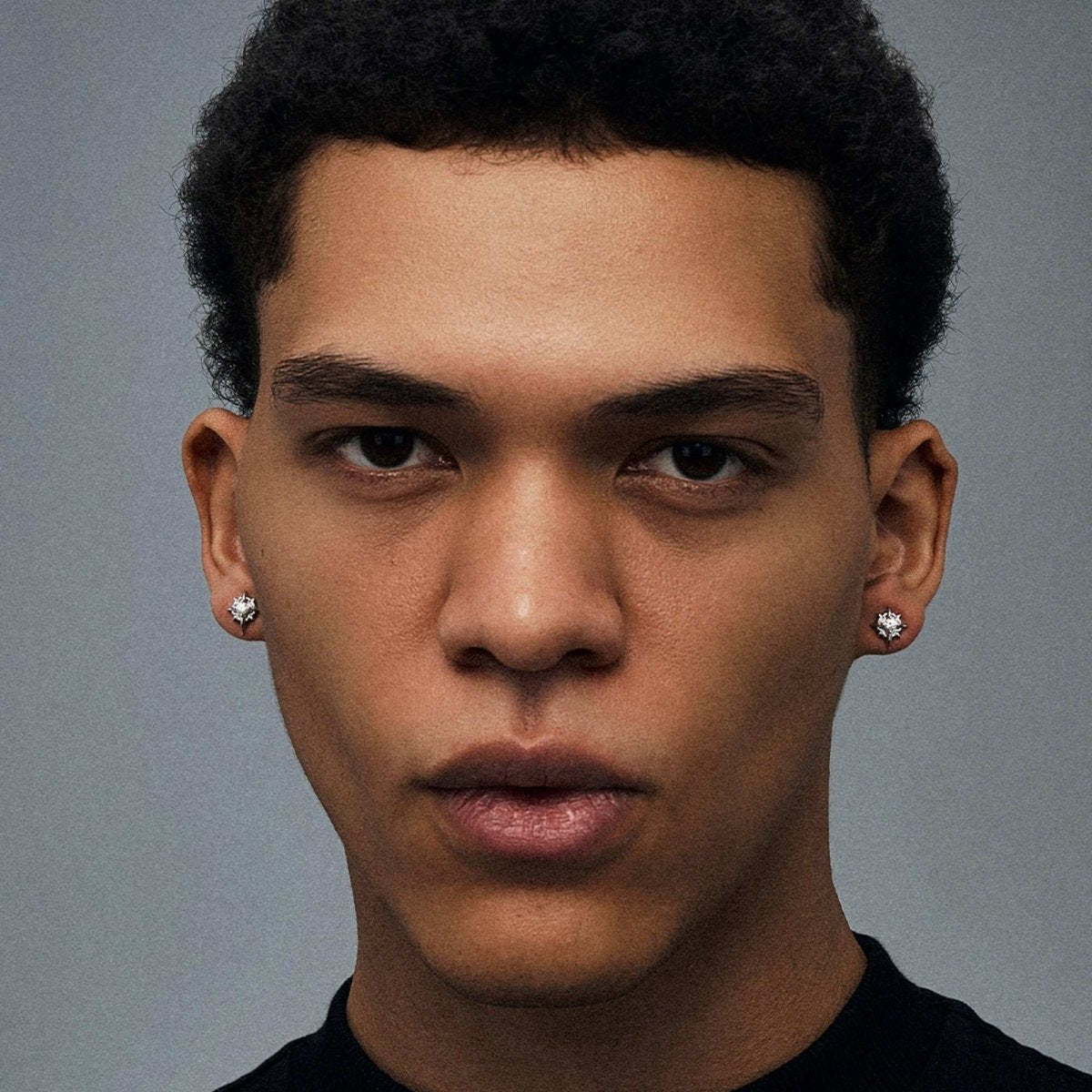 S925 Silver Polaris Star Earrings Jewelry for Women Men - AKAK BODYJEWELRY - ear - tunnel