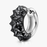 S925 Silver Reverse - Set Moissanite Earrings - AKAK BODYJEWELRY - ear - tunnel