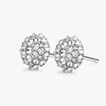 S925 Silver Reverse - Set Moissanite Stud Earrings - AKAK BODYJEWELRY - ear - tunnel