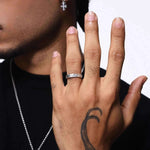 S925 Silver Sparkling Ring - AKAK BODYJEWELRY - ear - tunnel