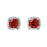 S925 Silver Sugar Cube Earrings Jewelry for Women Men - AKAK BODYJEWELRY - ear - tunnel