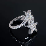 S925 Stellar Trail Ring - AKAK BODYJEWELRY - ear - tunnel